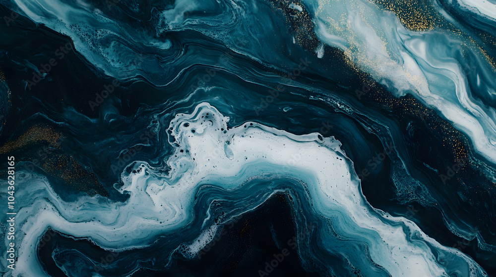 Abstract Representation of a Gallium-Inspired Background with Cool Tones Abstract Representation of a Gallium-Inspired Background with Cool Tones