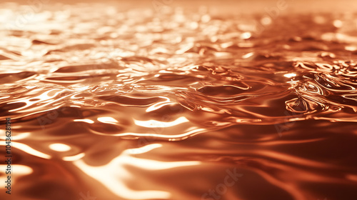 Intricate and Reflective Copper Backgrounds for Modern Artistic Designs and Creative Spaces