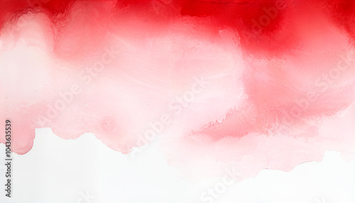 artistic red watercolour backgriund with free space