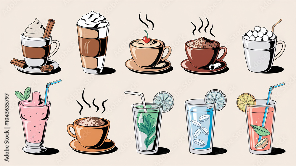 Coffee, Hot Chocolate, and Refreshing Drinks Coffee, Hot Chocolate, and Refreshing Drinks