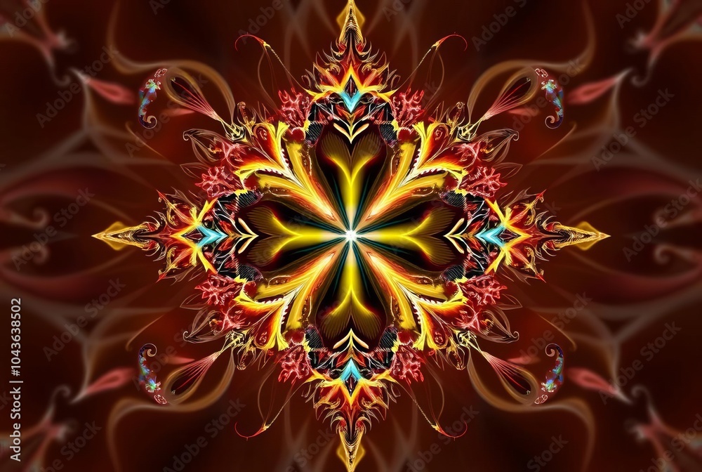 Fractal Art Composition ;