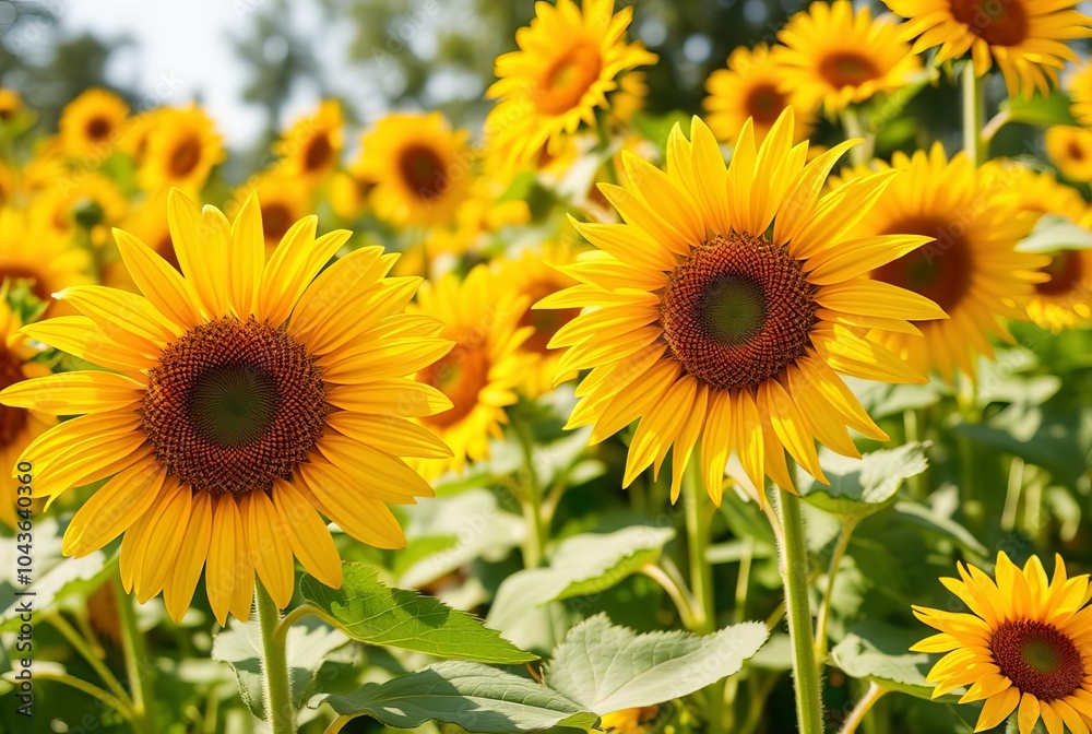 Sunflower Sanctuary A bright and cheerful season of happiness an Sunflower Sanctuary A bright and cheerful season of happiness an