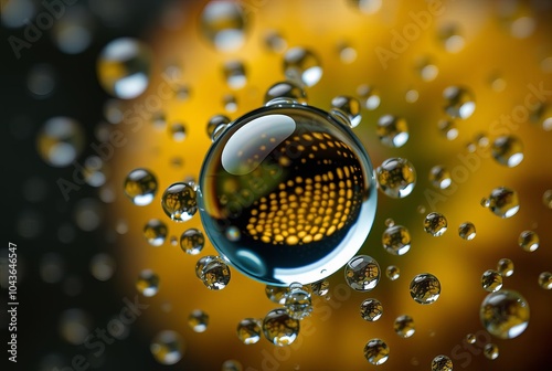 Macrorealism Water Droplets (Macrorealism) Water droplets captur photo