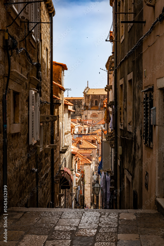 Fototapeta premium Dubrovnik streets 