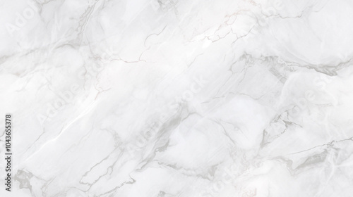 This close-up view showcases the intricate details and unique patterns of a white marble texture. The smooth surface, subtle veining, .Stone texture for painting marbe texture