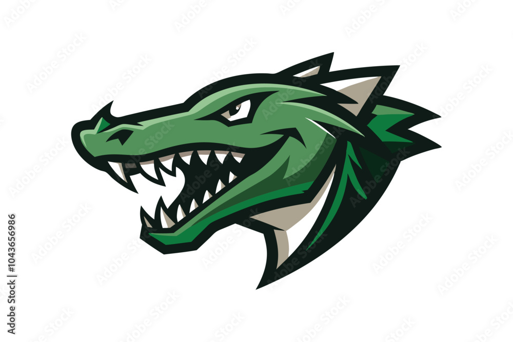 Crocodile Head Mascot Logo Vector Fierce Gaming and YouTube Channel Design for Aggressive and Powerful Branding Crocodile Head Mascot Logo Vector Fierce Gaming and YouTube Channel Design for Aggressive and Powerful Branding