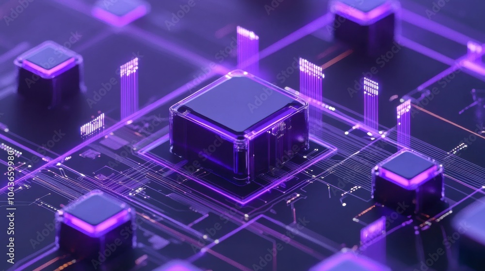 Blockchain transactions: Blockchain ledger visual with data blocks being verified Blockchain transactions: Blockchain ledger visual with data blocks being verified