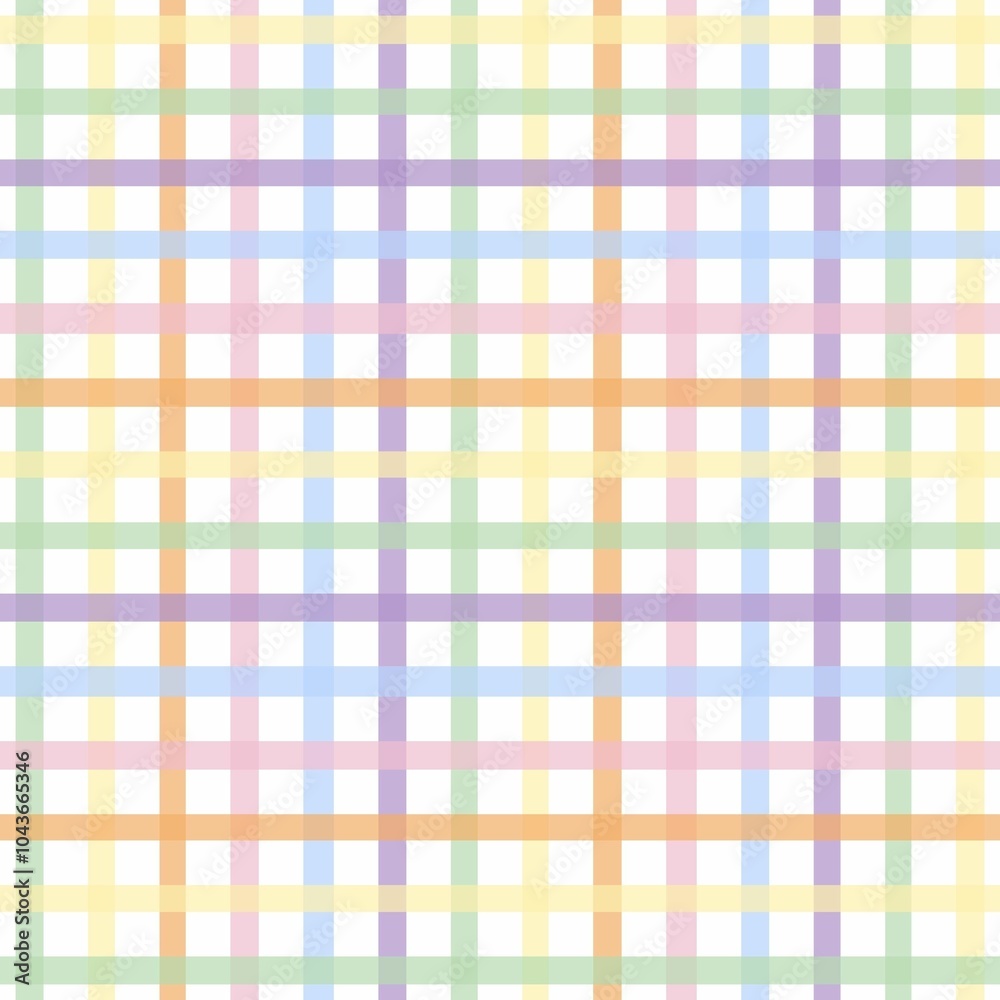 Pastel Kawaii Pattern Background