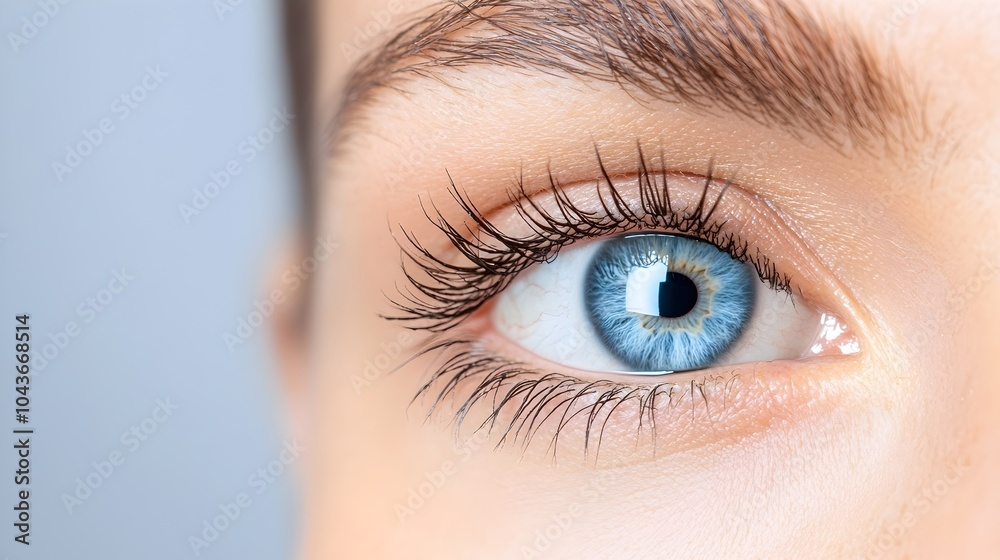 Obraz premium Soothing Hydration Eye Drops - Comfort for Dry Eyes with Cool Sensation and Refreshing Relief for All-Day Moisture