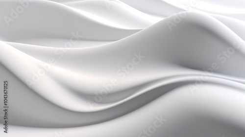 white smooth flawless abstract background clean simple and elegant motion graphic White cloth background abstract,cloth satin,soft waves.