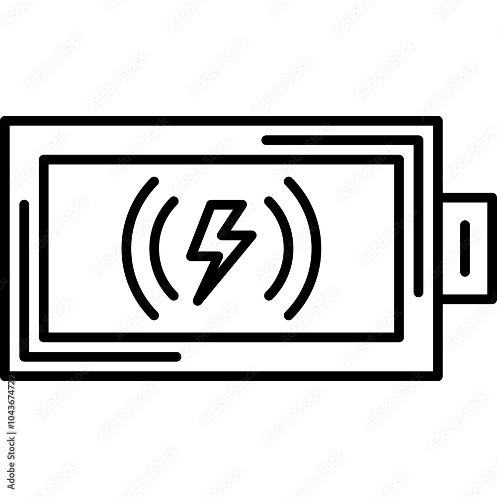 Wireless Charging Icon