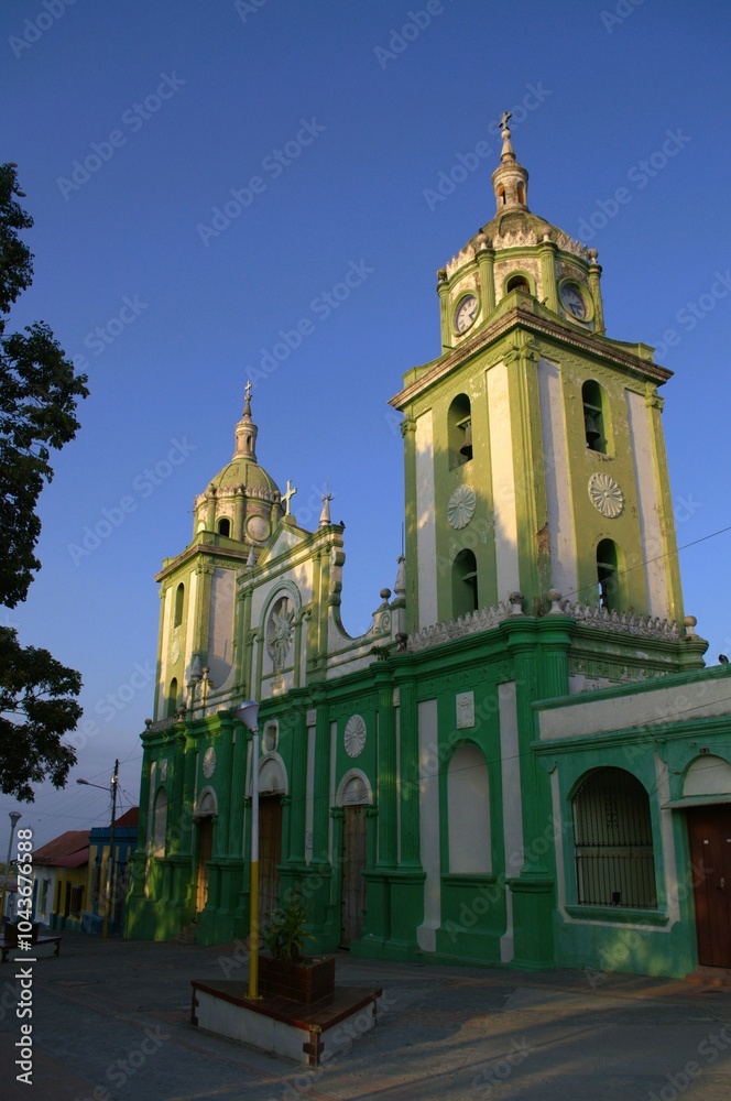 Obraz premium In the so-called states of the Andean axis, the Catholic religion predominates, which is why we find many churches.