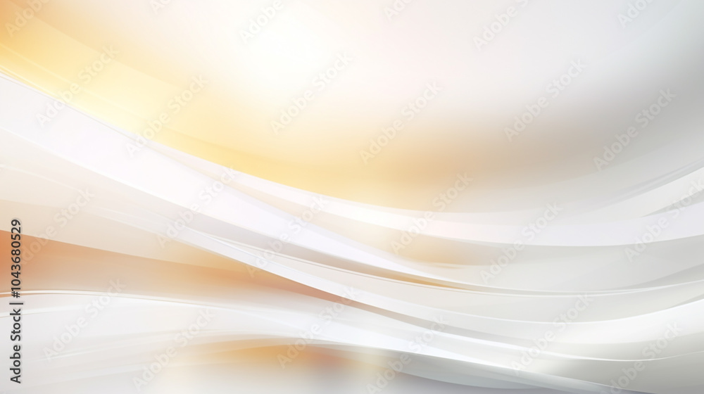 Abstract 3D Background of Curves and Swooshes in ivory Colors. Elegant Presentation Template, A pristine white canvas hosts a spectacle of golden fluid, Abstract 3D Background of Curves and Swooshes in ivory Colors. Elegant Presentation Template, A pristine white canvas hosts a spectacle of golden fluid,