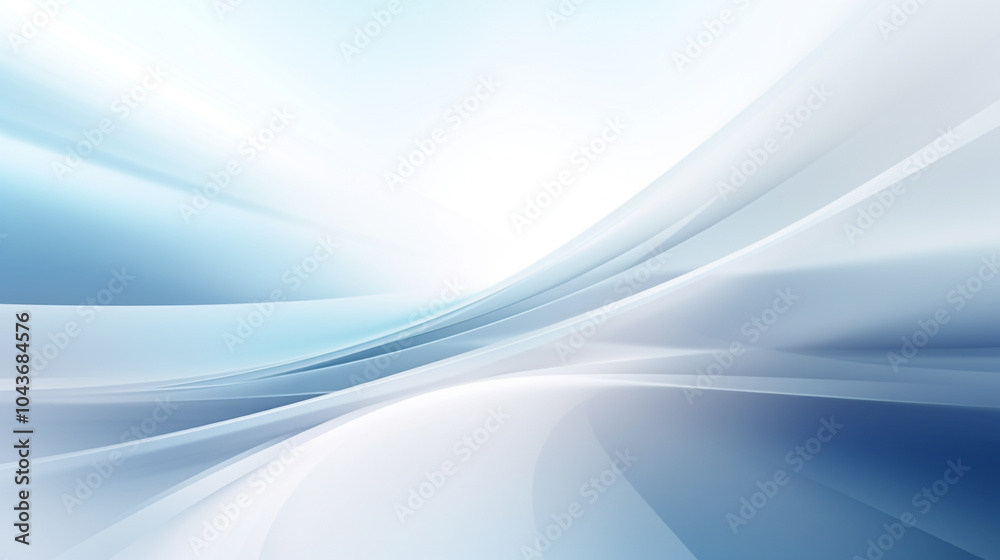 Abstract Blue Curved Lines with Reflective Surface, abstract bright light color blue Futuristic Background. Abstract Blue Curved Lines with Reflective Surface, abstract bright light color blue Futuristic Background.