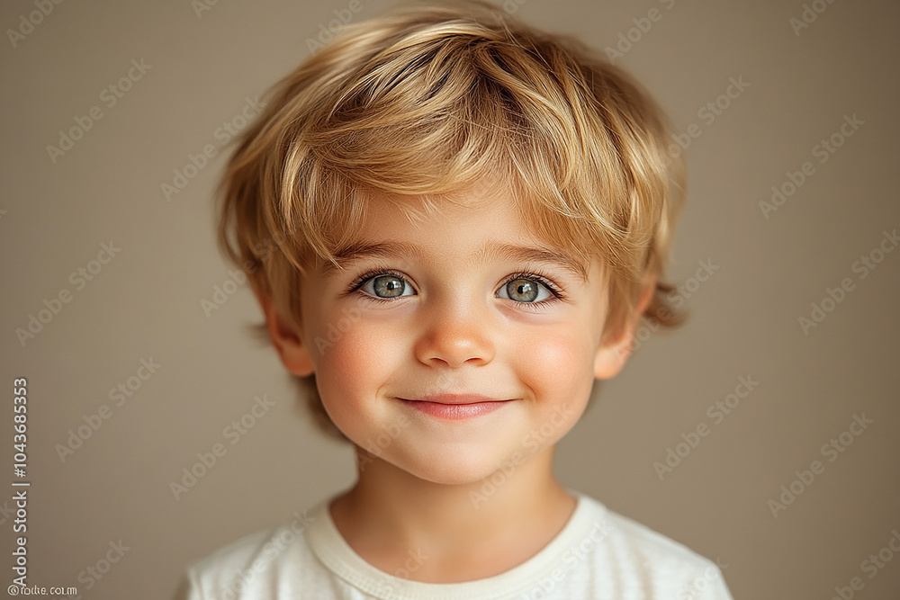 portrait of an white little boy with a smile portrait of an white little boy with a smile