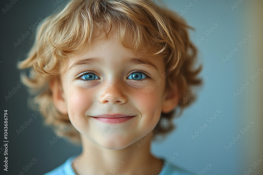 portrait of an white little boy with a smile portrait of an white little boy with a smile
