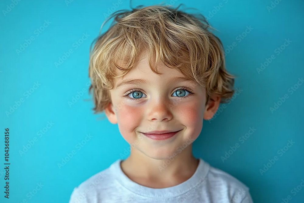 portrait of an white little boy with a smile portrait of an white little boy with a smile