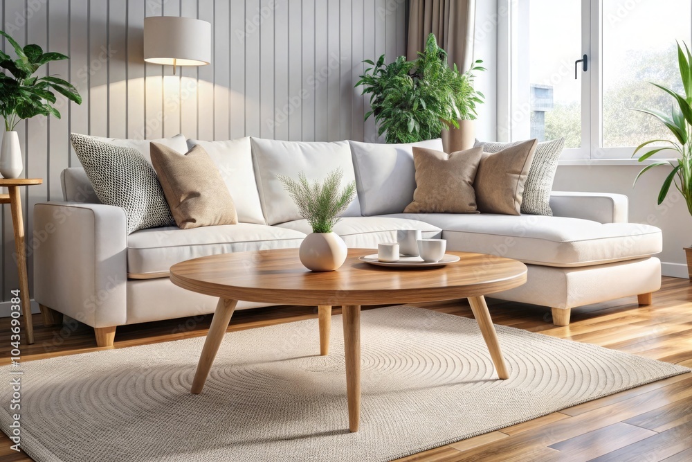 modern living room with sofa modern living room with sofa