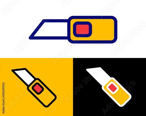 Illustration of a Paper Cutter Design with sharp precision, perfect for creative projects and crafting. Ideal for professional use and personal DIY tasks