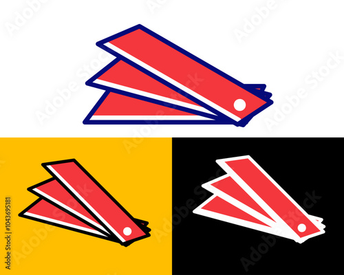 Illustration of a Paper Cutter Design with sharp precision, perfect for creative projects and crafting. Ideal for professional use and personal DIY tasks