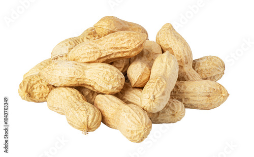 peanuts on transparent background photo