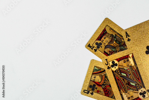 Gold Playing Cards