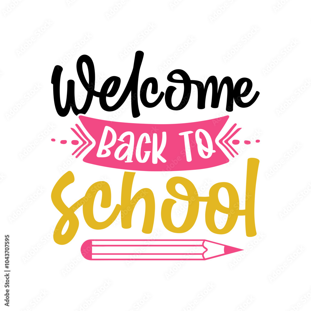 Fototapeta premium School SVG Design