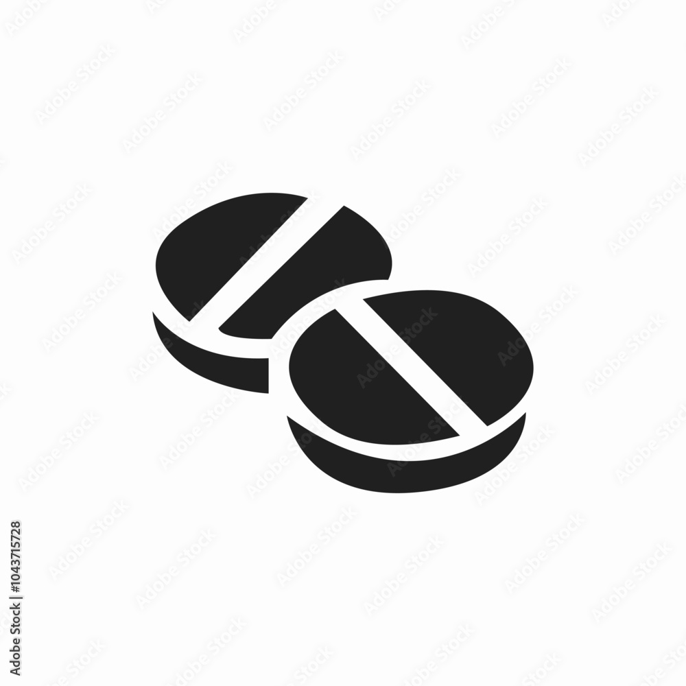 pills dose icon sign vector pills dose icon sign vector