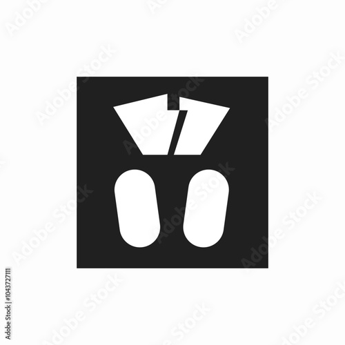 body scales icon sign vector