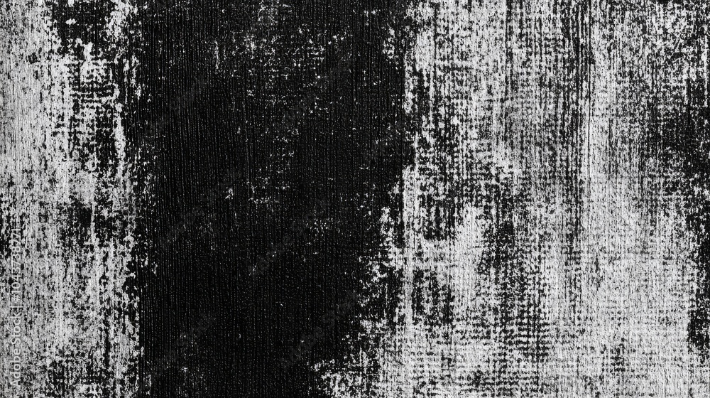 Fototapeta premium The texture is in the grunge style. Monochrome background with textured surface with black and gray defects,