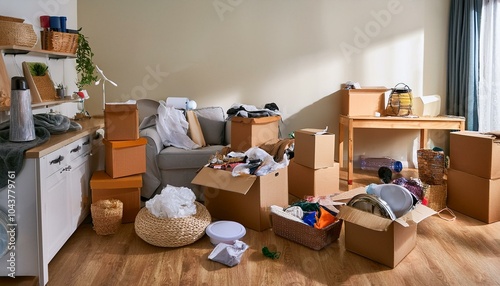 House Mess And Junk Declutter