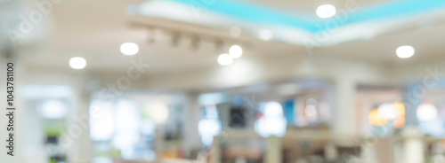 Wallpaper Mural Banner Business office Blurred background meeting room light bokeh event company. Banner Blurry abstract background conference room. Blur background office modern lobby urban decor with copy space Torontodigital.ca