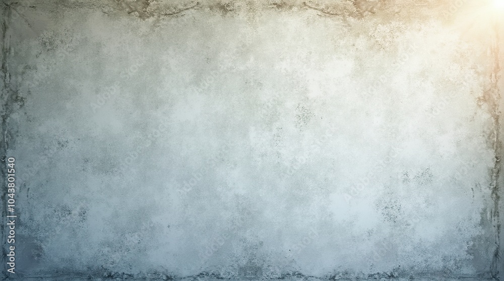 Light Distressed Wall With Grungy Texture and Sunlit Corner Light Distressed Wall With Grungy Texture and Sunlit Corner