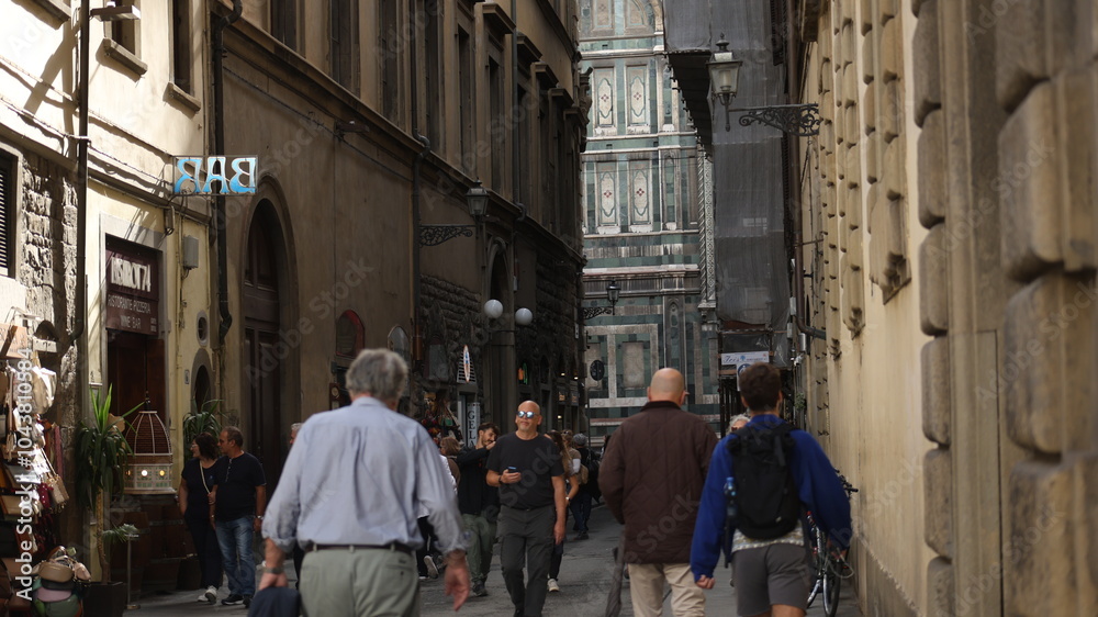 Obraz premium street in the old town