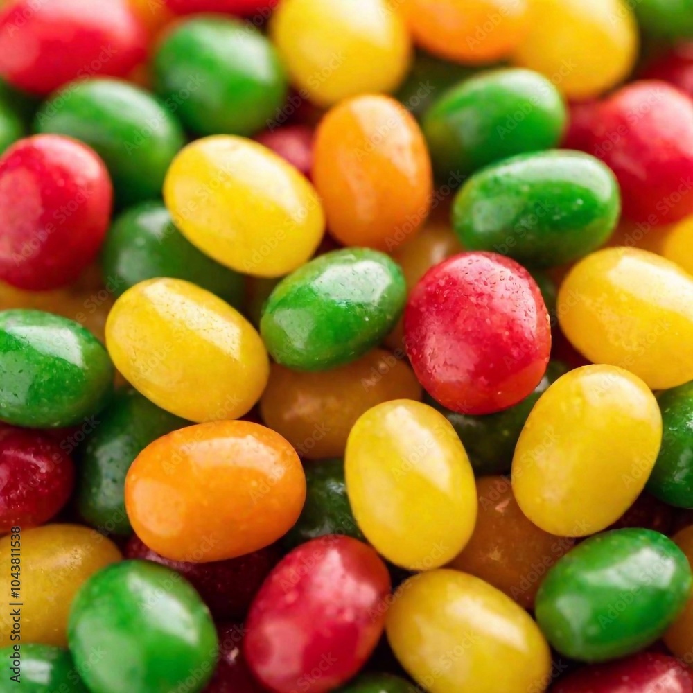 a macro shot from below a large, colorful pile of candy, including items like gummy bears, lollipops, and chocolate bars. Capture the vibrant colors and textures of the candy from the base of the a macro shot from below a large, colorful pile of candy, including items like gummy bears, lollipops, and chocolate bars. Capture the vibrant colors and textures of the candy from the base of the