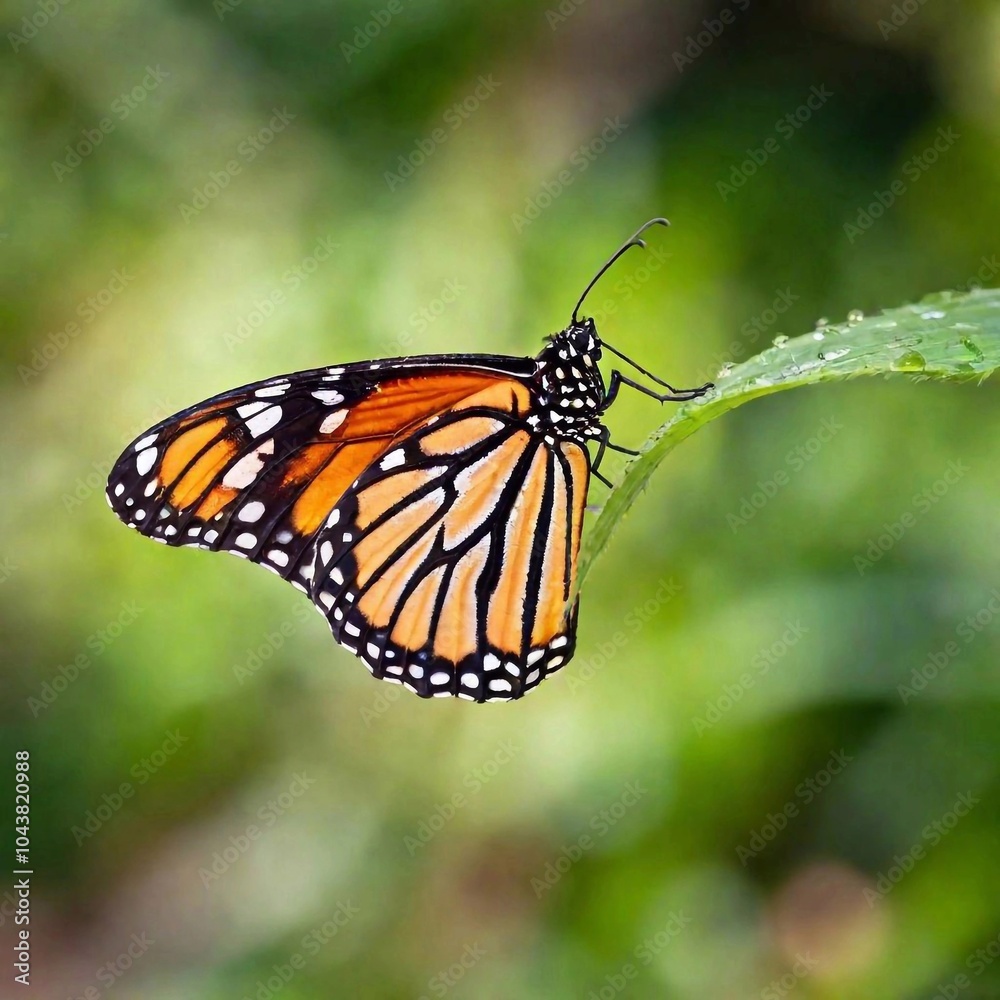 A close-up photo of a butterfly with dew drops on its wings in the early morning light, deep focus emphasizing the tiny water droplets and the texture of its wing scales, eye-level shot creating an A close-up photo of a butterfly with dew drops on its wings in the early morning light, deep focus emphasizing the tiny water droplets and the texture of its wing scales, eye-level shot creating an
