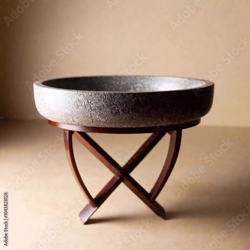 empty bowl on table