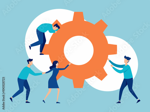 Collaborative Effort to Build Business Solutions: Teamwork and Strategy in Problem-Solving and Achieving Organizational Goals