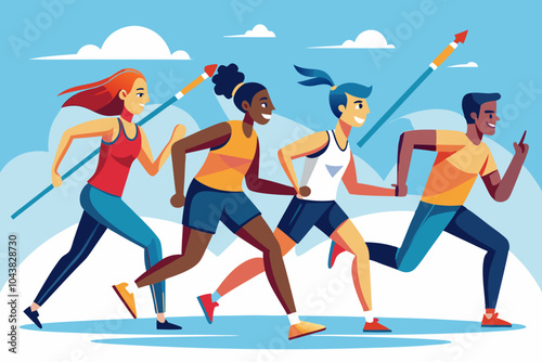 Business Success through Collaboration: Group of Business Professionals Working Together for Goal Achievement and Company Growth