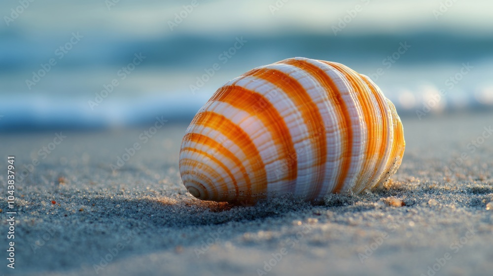 Obraz premium Seashell on the Beach
