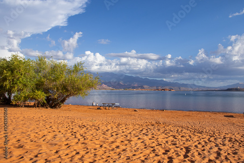 Sand Hollow State Park in Utah