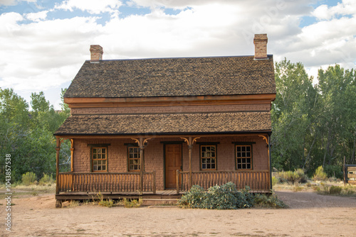 Grafton Ghost Town nahe Zion in Utah photo