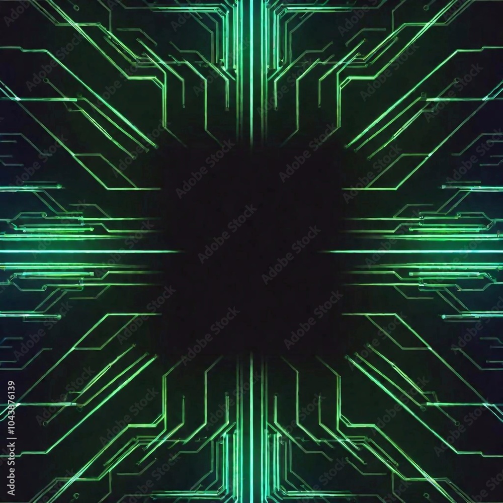 A black screen with a subtle circuit board texture, perfect for a tech-themed background A black screen with a subtle circuit board texture, perfect for a tech-themed background