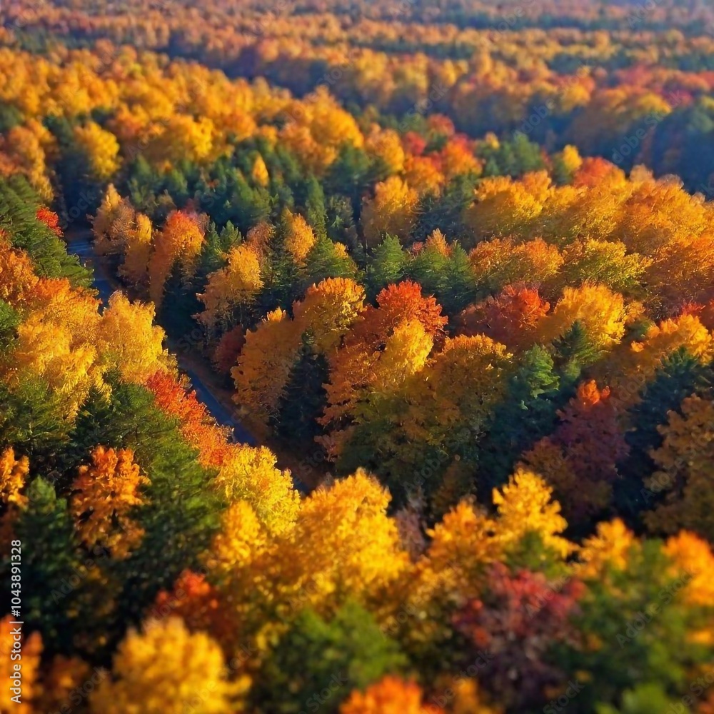 beautiful view of autumn forest beautiful view of autumn forest