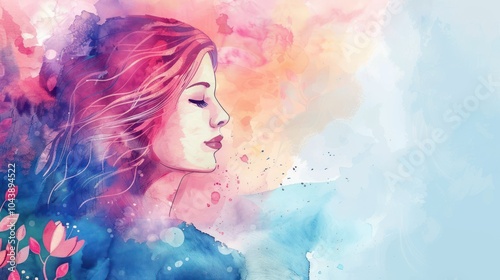 Watercolor Woman