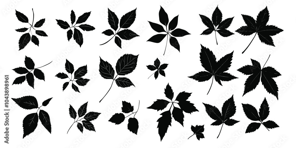 Merry Chrismas tree icon set on gray background, set of silhouettes of trees chersmas, vector illustration flat desing Merry Chrismas tree icon set on gray background, set of silhouettes of trees chersmas, vector illustration flat desing