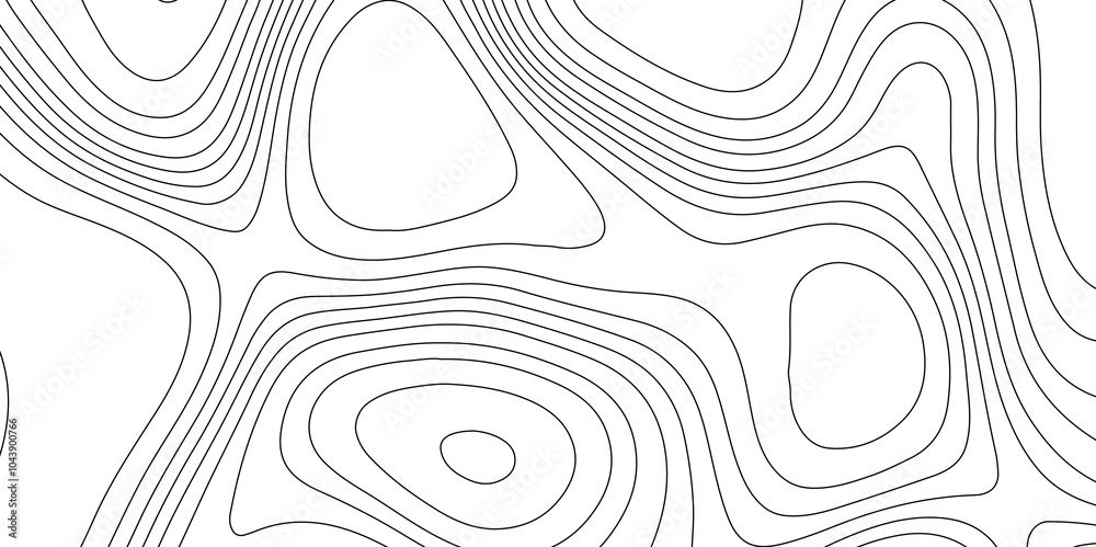 custom made wallpaper toronto digitalBlack and white contours topography stylized wavy concentric pattern height lines map, seamless topographic patterns contour isolated geographic mountain relief trendy modern background and texture.