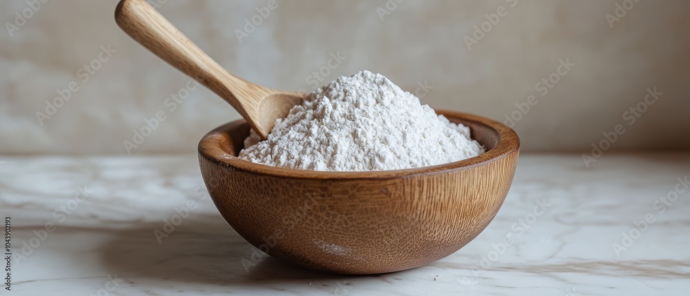 Pure Simplicity: Flour Wooden Bowl Pure Simplicity: Flour Wooden Bowl