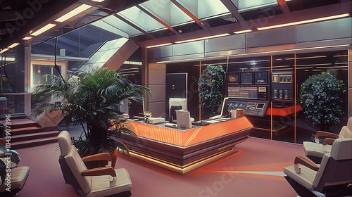 SYDNEY, AUSTRALIA -9 AUG 2017- View of the Qantas International First Class Lounge at the Sydney Kingsford Smith airport (SYD). Qantas (QF) is a member of the OneWorld alliance.
