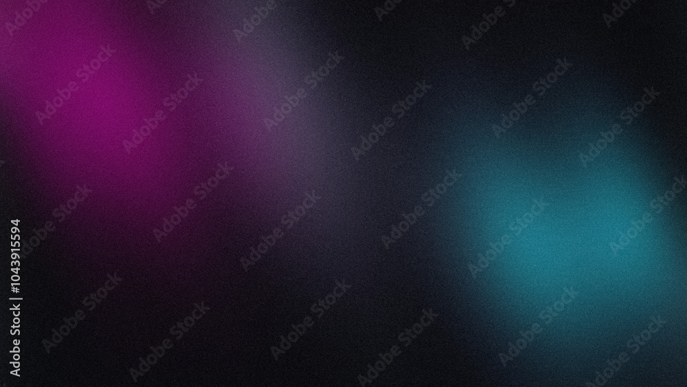 Fundo abstrato com textura. Azul, ciano, rosa, roxo, rosa, pink e preto. Fundo de tela, apresentação, cartaz, banner, flyer. Proteção de tela. Ilustração. 
